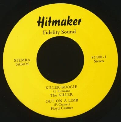 Various - Killer Boogie (7inch, EP, 45rpm) - Singles Vintage Original 1950/60s - Image 1 of 2