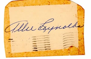 Allie Reynolds Autograph Auto Signed November 1961 Yankees Died 1994 - Picture 1 of 2