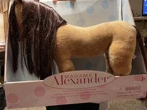 Madame Alexander Large Plush Posable Buckskin Horse. Fits 18” Dolls - Picture 1 of 3