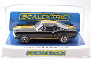 Scalextric Shelby Ford Mustang GT350H – Hertz DPR W/ Lights 1/32 Slot Car C4542 - Picture 1 of 3