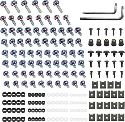 Stainless Steel Fairing Bolt Screw Kit For BMW R1100RT R1100 R1150RT 1996-2005 - Image 1 of 4