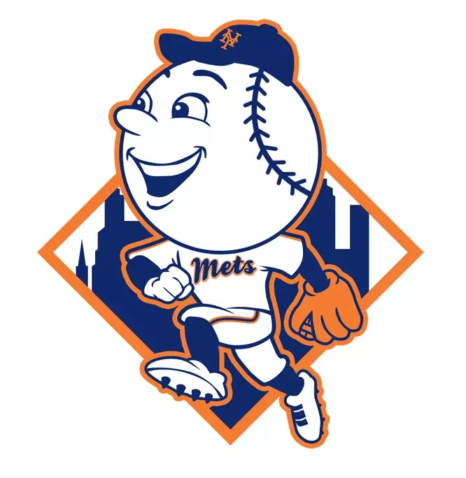 New York Mets Baseball Vinyl Sticker/Decal 13 - Image 1 of 1