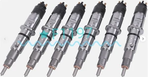 Brand new 6X 0445120199 Fuel Injector 4994541 for Cummins ISLE_EU4 Engine Bosch  - Bild 1 von 9