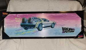 Zurück in die Zukunft gerahmtes 3D Wandbild 30x10x1 NEU neuwertig  - Bild 1 von 4