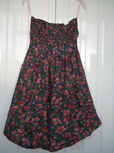 New York Laundry Rose Floral Print Bardot Fit & Flare Dress Size 10 - Picture 1 of 3