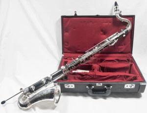Clarinete Bajo Madera Profesional Yamaha YCL-621, Hermosa Placa Plateada, Baja Eb - Imagen 1 de 17