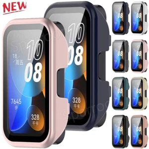 For Huawei Band 10/9/8 Case Cover Tempered Glass Screen Protector Hard Shell - Photo 1/66