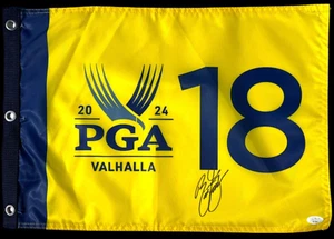 RICKIE FOWLER SIGNED 2024 PGA CHAMPIONSHIP GOLF FLAG VALHALLA US OPEN JSA - Picture 1 of 3