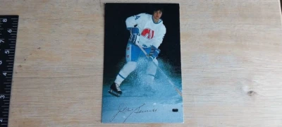 Jean Bernier Quebec Nordiques Postcard 1976 77 Maine Tulsa Shawinigan WHA - Image 1 of 3