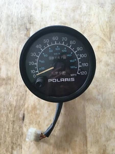 Polaris Snowmobile Speedometer 3280304 / 5" 120 mph / 8147 miles / 1999 - 2002 - Picture 1 of 2