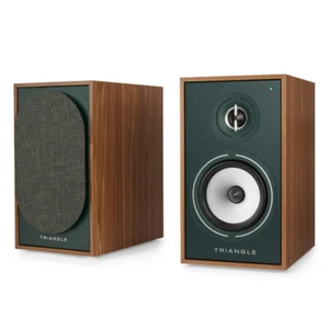 TRIANGLE BOREA BR02 CONNECT SET DIFFUSORI BOOKSHELF GREEN OAK NUOVI - Imagen 1 de 2