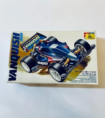 Tamiya Mini 4WD VANQUISH Jr 1/32 Racer Series No. 17 assembled VINTAGE - Image 1 of 4