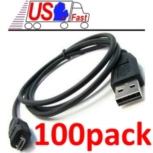 Lot100pack 3ft USB Micro 5pin Digital Camera/Phone/Charger/Sync/Data Cable/Cord - Picture 1 of 3