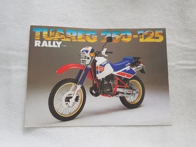 APRILIA TUAREG 125/250 Motorcycle Sales Spec Leaflet c1984 GERMAN TEXT - Image 1 of 2