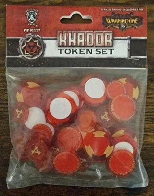 Warmachine Khador Token Tokens Counters Set by Privateer Press