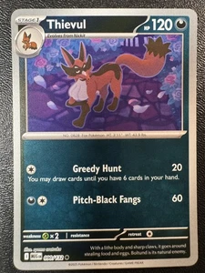 Thievul 090/132 Reverse Holo Common ME01: Mega Evolution NM - Picture 1 of 2