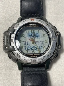Reloj de cuarzo CASIO PRO TREK PRT-50FGJ equipo de pesca para hombre - Rango C - Imagen 1 de 6