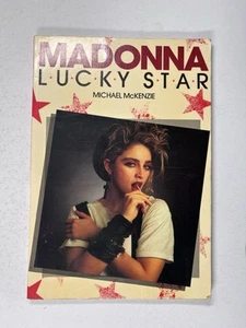 Madonna Lucky Star Programme Michael Mckenzie Original 1985 - Picture 1 of 13