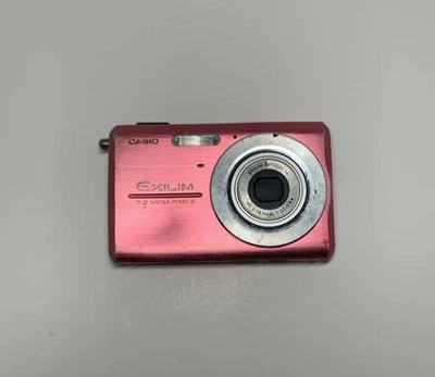 Pink Casio Exilim EX-Z75 7.2MP Digital DigiCam Camera FOR PARTS NOT WORKING - Image 1 of 4