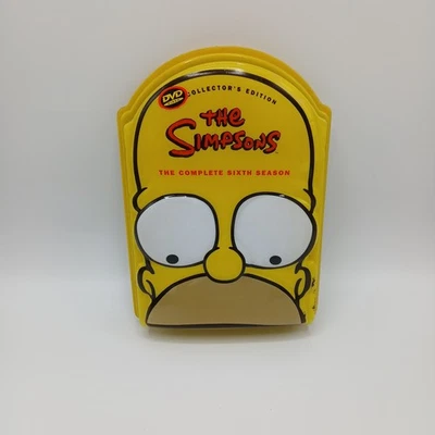The Simpsons: The Complete 6th Season (DVD Box Set) 4 Discs, Good Used Condition - Image 1 of 4