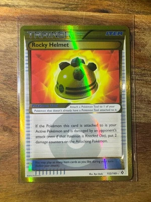 Rocky Helmet Boundaries Crossed 153/149 Holo Secret Rare Pokémon TCG  NM- - Image 1 of 2