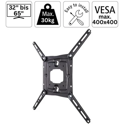 Hama TV Wandhalterung 32" 34" 36" 40" 41" 42" 48" 55" 65" Wand-Halter Halterung - Bild 1 von 4