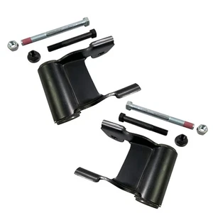 Pair For 85-05 Chevy Astro GMC Safari 722-229 Rear Leaf Spring Shackle Kit LH RH - Picture 1 of 8