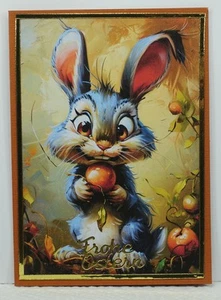 Handarbeit, Osterkarte, Sonderaktion, Hase, - Bild 1 von 1