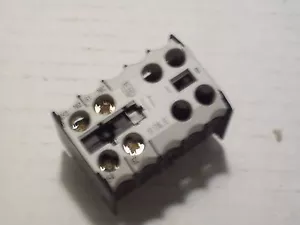 EATON MOELLER 11-DIL-E 11DIL-E SCHÜTZ AUX CONTACT 1NO/1NC 10A @ 600V P785 - Bild 1 von 6
