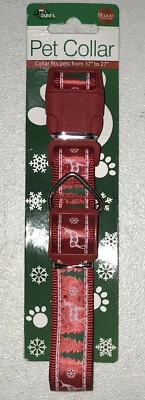 Collar Mascota Duque 17" a 27" Colección Vacacional Diseño Navidad - Totalmente Nuevo. Foto 1 de 2