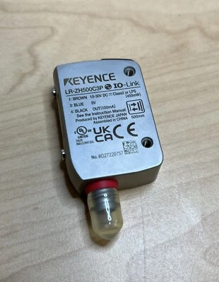 Keyence LR-ZH500C3P IO-Link Photo Laser Eye Sensor - New Open Box! - Image 1 of 4