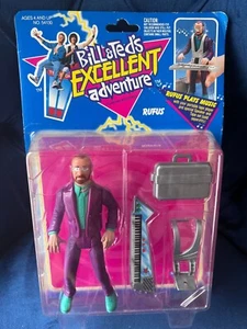 Bill & Ted's Excellent Adventure RUFUS Action Figure 1991 Kenner - Picture 1 of 2