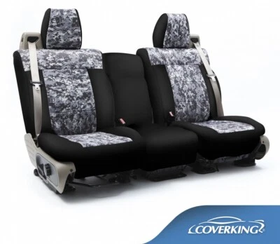 NEW Urban Digital Camo Camouflage Seat Covers with Black Sides / 5102020-20 - Imagem 1 de 4