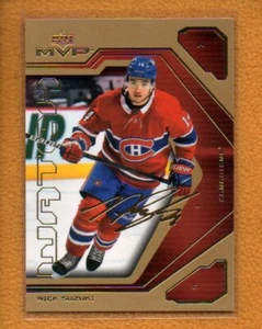 Nick Suzuki 2021-22 Upper Deck MVP Hockey 20th Anniversary Watch Gold #90 - Picture 1 of 2