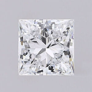 Diamond Engagement Stones IGI Certified Lab Grown Princess Shape .70 Ct G VS2