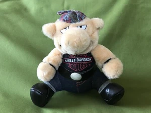 Muñeca de peluche Harley Davidson motocicleta HD Hog excelente oficial - Imagen 1 de 2