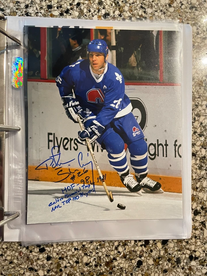 Peter Stastny Signed Autographed Quebec, ￼Nordiques 8X10 Photo - Image 1 of 1