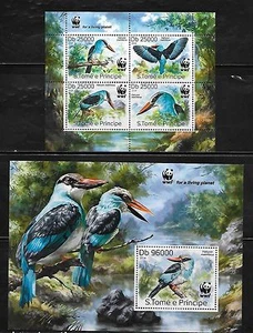 St Thomas 2669-69a Birds Mint NH - Picture 1 of 1