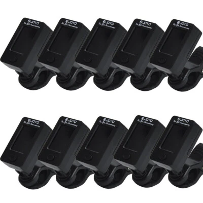 Guitarra Ukelele Bajo Rotación Libre Sintonizador con Clip JOYO JT-01 10 Piezas Negro Foto 1 de 4