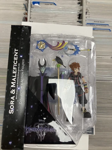DIAMOND SELECT TOYS Kingdom Hearts 3: Maleficent & Sora Action Figures Cover