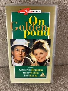VHS Video Tape - On Golden Pond - Katherine Hepburn - Henry Fonda - Cert PG - Picture 1 of 4