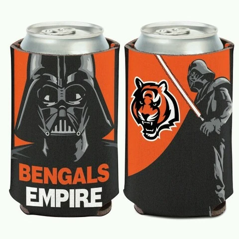 CINCINNATI BENGALS DARTH VADER STAR WARS CAN BOTTLE COOZIE KOOZIE COOLER NFL Cover