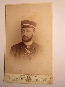 Alemannia Dresden + Veterinaria Stuttgart 1889/90 Vandalia München CDV Schulert - Bild 1 von 2