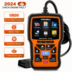 FOXWELL Automotive OBD2 Scanner OBD Code Reader Turn off Engine Light For BMW/GM - Bild 1 von 11