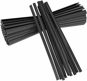 Plastic Coated Wire Ties Twist Ties 100mm, 125mm,150mm, 250mm Black 58grams