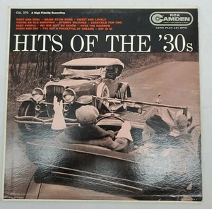 HIts Of The 30's A High Fidelity Recording - Vinyl LP - RCA Camden #CAL370 - Picture 1 of 8