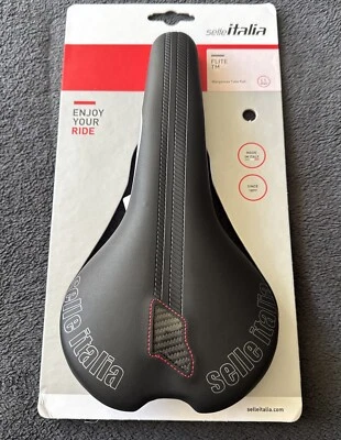 Selle Italia Flite TM Manganese Bike Saddle - L1 - 145mm Wide RRP £105 - Image 1 of 3