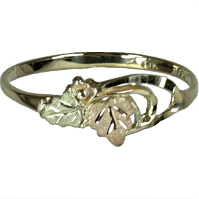Black Hills Gold Ring 10KT - Leaves & Grapes - Image 1 of 2