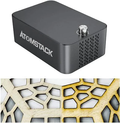 ATOMSTACK F60 Air Assist 60L/m für Lasergravierer A12 A24 Pro A70 Laserschneider