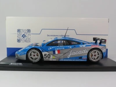 Solido Mclaren F1 GTR JACADI #50 Giroux Grouillard Le Mans 1995 1/18 S1804109 - Immagine 1 di 4